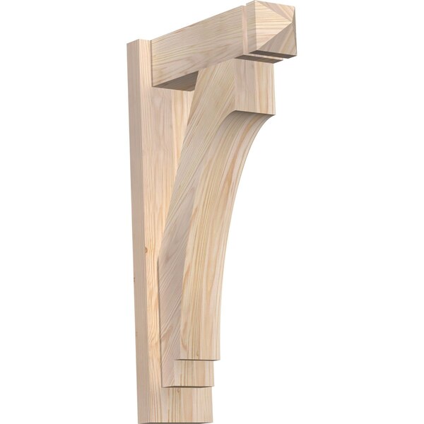 Ekena Millwork Imperial Arts & Crafts Smooth Outlooker, Douglas Fir, 5 1/2"W x 16"D x 28"H OUT06X16X28IMP03SDF - main